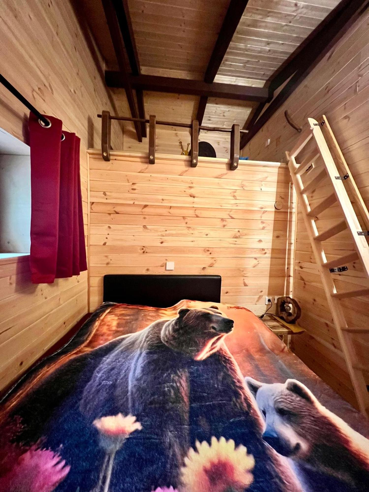 Holzhaus Baerenhoehle Am Wald Und See Нойрупин Екстериор снимка